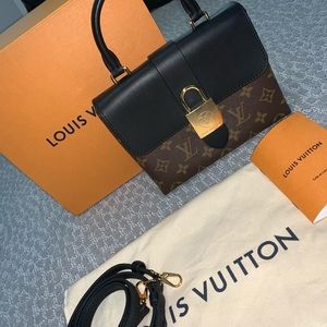 Louis VUITTON Locky Bb Black Monogram Fash…